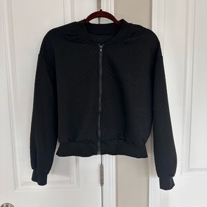 Women’s Black Jacket (Zip Up)